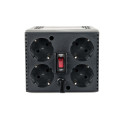 Стабілізатор напруги Powercom TCA-1200 Black для захисту комп’ютерної, мережевої та мультимедійної техніки при коливаннях електромережі Стабілізатор напруги Powercom TCA-1200 Black для захисту комп’ютерної, мережевої та мультимедійної техніки при коливаннях електромережі