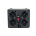 Стабілізатор напруги Powercom TCA-1200 Black для захисту комп’ютерної, мережевої та мультимедійної техніки при коливаннях електромережі