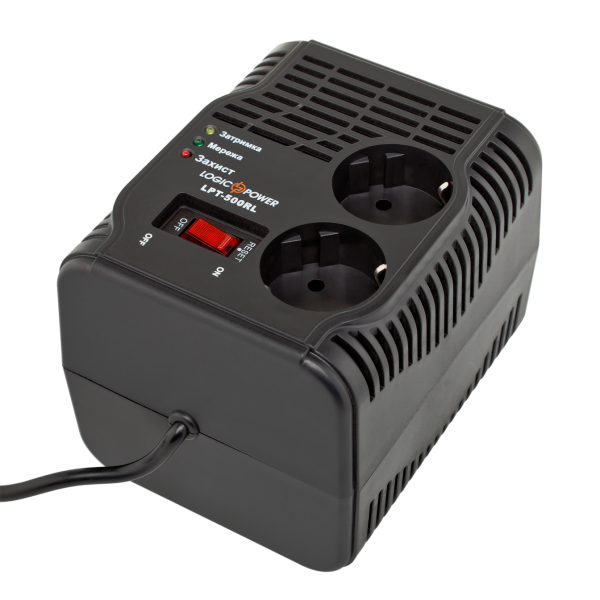 Релейний стабілізатор напруги LPT-500RL (250W) для стабільного живлення домашньої та офісної техніки Релейний стабілізатор напруги LPT-500RL (250W) для стабільного живлення домашньої та офісної техніки