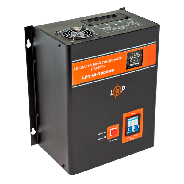 Стабілізатор напруги LPT-W-5000RD BLACK (3500W) Стабілізатор напруги LPT-W-5000RD BLACK (3500W)
