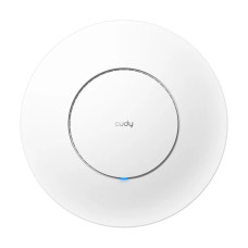 Точка доступу WiFi 7 тридіапазонна Cudy AP11000 для офісу та дому, швидкість до 5765 Мбіт/с, підтримка 300 підключень, PoE, безшовний роумінг