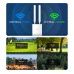 Точка доступу зовнішня WiFi 6 2.5G AP3000 Outdoor для забезпечення стабільного з'єднання з підтримкою Mesh та дводіапазонного сигналу
