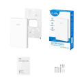 Точка доступа настенная WiFi 5 AC1200 Cudy AP1300 двухдиапазонная гигабитная Mesh для создания стабильной сети с поддержкой до 40 устройств Точка доступа настенная WiFi 5 AC1200 Cudy AP1300 двухдиапазонная гигабитная Mesh для создания стабильной сети с поддержкой до 40 устройств