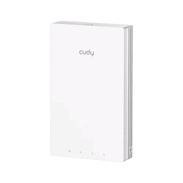 Точка доступа WiFi 6 Cudy AP3000 Wall двухдиапазонная гигабитная AX3000 для создания Mesh сети, поддержка до 256 устройств, настенный монтаж Точка доступа WiFi 6 Cudy AP3000 Wall двухдиапазонная гигабитная AX3000 для создания Mesh сети, поддержка до 256 устройств, настенный монтаж