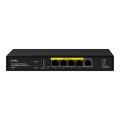 Контролер точок доступу AP та гігабітний VPN-маршрутизатор C200P з 4 портами PoE+ для бездротових мереж, управління до 200 AP, підтримка VPN і Multi-SSID Контролер точок доступу AP та гігабітний VPN-маршрутизатор C200P з 4 портами PoE+ для бездротових мереж, управління до 200 AP, підтримка VPN і Multi-SSID