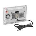 Відеодомофон 7" Light Vision AMSTERDAM FHD White для відеоспостереження з двома панелями виклику і можливістю запису 1080P та підтримкою SD до 128GB Відеодомофон 7" Light Vision AMSTERDAM FHD White для відеоспостереження з двома панелями виклику і можливістю запису 1080P та підтримкою SD до 128GB
