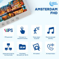 Відеодомофон 7" Light Vision AMSTERDAM FHD White для відеоспостереження з двома панелями виклику і можливістю запису 1080P та підтримкою SD до 128GB Відеодомофон 7" Light Vision AMSTERDAM FHD White для відеоспостереження з двома панелями виклику і можливістю запису 1080P та підтримкою SD до 128GB