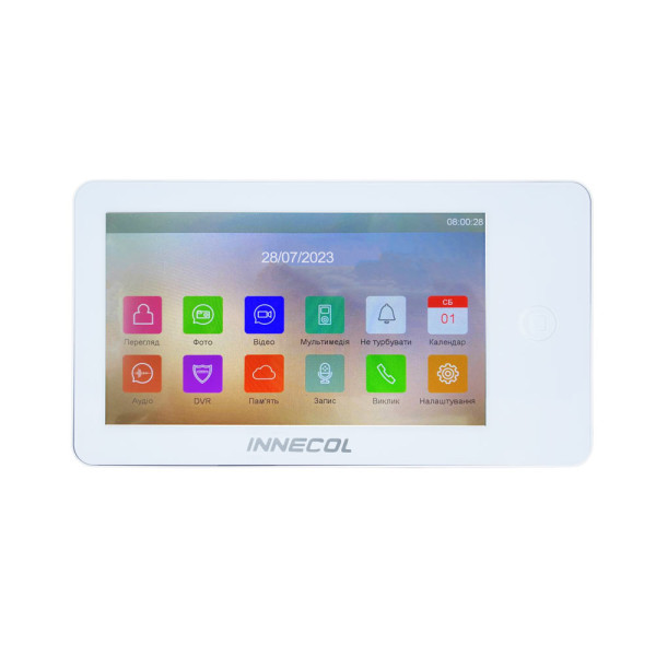 Відеодомофон 7" INNECOL NEO HD (White) Відеодомофон 7" INNECOL NEO HD (White)