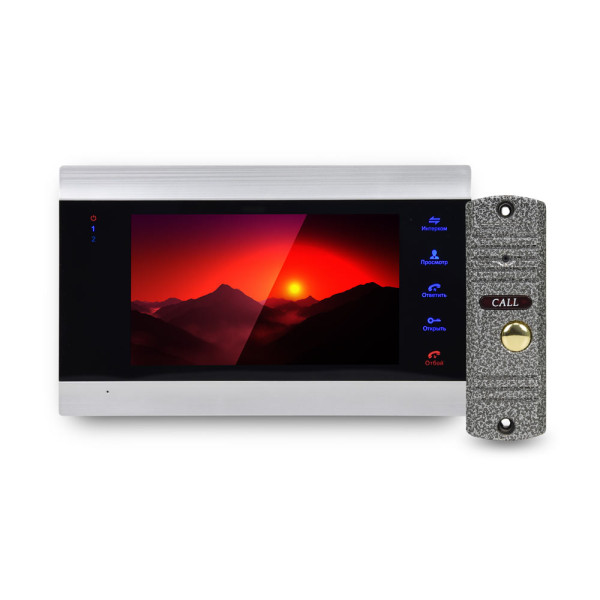 Відеодомофон JT201HD Kit 7" з Wi-Fi, відеопанеллю 720P/960P, картою пам'яті 32 ГБ для контролю доступу в квартиру та приватний будинок Відеодомофон JT201HD Kit 7" з Wi-Fi, відеопанеллю 720P/960P, картою пам'яті 32 ГБ для контролю доступу в квартиру та приватний будинок