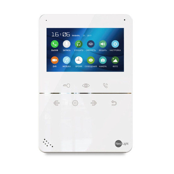 Видеодомофон 4.3" Neolight TETTA+ с записью видео по движению со звуком Видеодомофон 4.3" Neolight TETTA+ с записью видео по движению со звуком