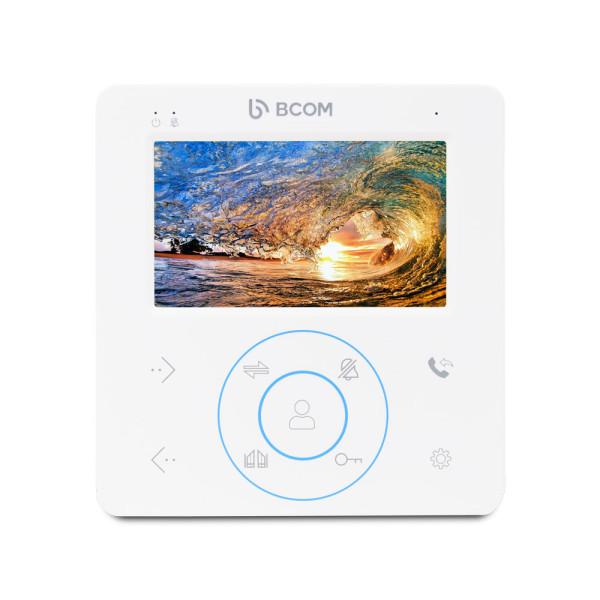 Відеодомофон BCOM BD-480 White Відеодомофон BCOM BD-480 White