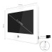 Видеодомофон Neolight MEZZO Hybrid HD KIT SilverP 10.1" с Wi-Fi и 2 Мп видеопанель для контроля доступа в квартиру и офис