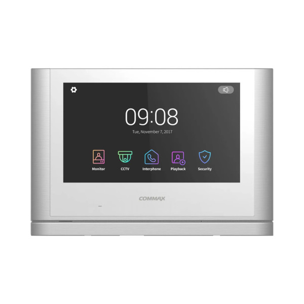 Відеодомофон 10.1" Commax СDV-1024MA з детектором руху і записом відео Відеодомофон 10.1" Commax СDV-1024MA з детектором руху і записом відео