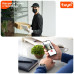 Видеодомофон 7" с WiFi Tuya Light Vision для безопасности дома, 2 панели вызова, запись 1080P, сенсорный IPS-дисплей, поддержка SD карт до 128GB, черный цвет