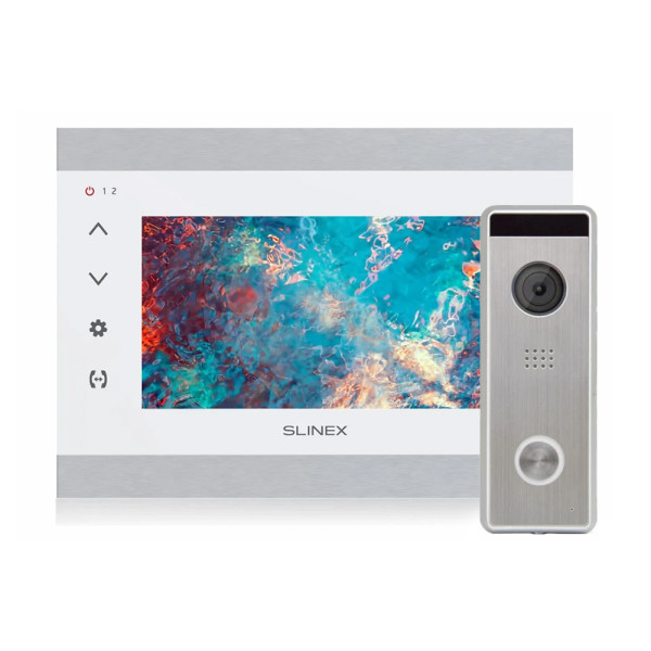 Комплект видеодомофона Slinex SL-07N Cloud (silver+white) с Wi-Fi + Tantos Triniti HD Комплект видеодомофона Slinex SL-07N Cloud (silver+white) с Wi-Fi + Tantos Triniti HD