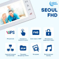 Видеодомофон 7" FHD Light Vision SEOUL с трубкой для контроля доступа и видеонаблюдения, IPS-дисплей 1024x600, поддержка карт памяти, 2 камеры Видеодомофон 7" FHD Light Vision SEOUL с трубкой для контроля доступа и видеонаблюдения, IPS-дисплей 1024x600, поддержка карт памяти, 2 камеры