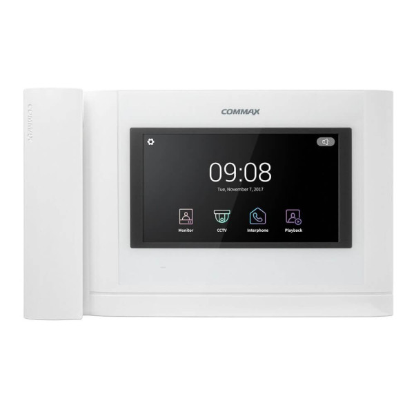 Відеодомофон 7" Commax CDV-704MHA з детектором руху і записом відео Відеодомофон 7" Commax CDV-704MHA з детектором руху і записом відео