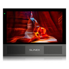 Відеодомофон Slinex Sonik 7 Cloud AI чорний з Wi-Fi, AI детектором руху та записом відео для контрольованого доступу та безпеки у будинку чи офісі