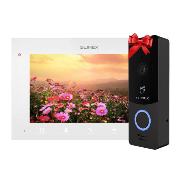 Видеодомофон SQ-07MTHD white и видеопанель 2 Мп ML-20HD black для видеонаблюдения и обеспечения безопасности вашего дома Видеодомофон SQ-07MTHD white и видеопанель 2 Мп ML-20HD black для видеонаблюдения и обеспечения безопасности вашего дома