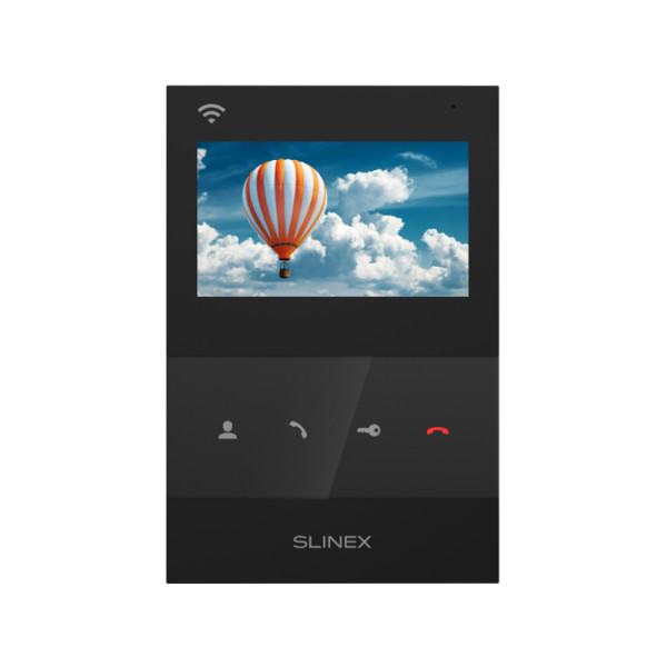 Видеодомофон Slinex SQ-04N Cloud black с Wi-Fi для безопасного доступа, детектором движения и записью видео на MicroSD до 256Гб Видеодомофон Slinex SQ-04N Cloud black с Wi-Fi для безопасного доступа, детектором движения и записью видео на MicroSD до 256Гб