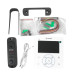 Відеодомофон BCOM BD-480 White Kit 4" з панеллю виклику для безпечного контролю доступу у квартиру, будинок чи офіс