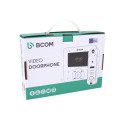 Відеодомофон BCOM BD-480 White Kit 4" з панеллю виклику для безпечного контролю доступу у квартиру, будинок чи офіс Відеодомофон BCOM BD-480 White Kit 4" з панеллю виклику для безпечного контролю доступу у квартиру, будинок чи офіс
