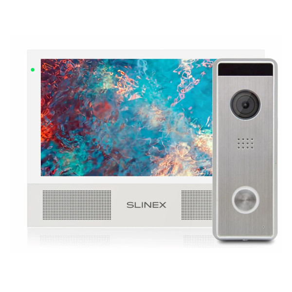 Комплект відеодомофона Slinex Sonik 7 Cloud white + Tantos Triniti HD Комплект відеодомофона Slinex Sonik 7 Cloud white + Tantos Triniti HD