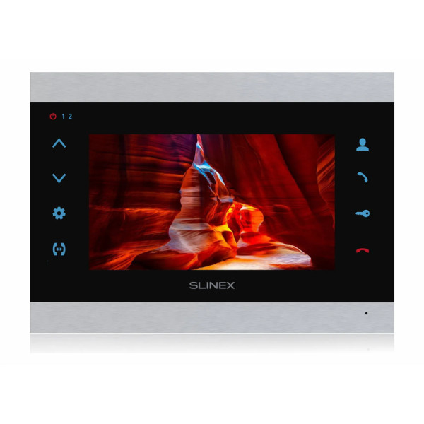 Видеодомофон Slinex SL-07N Cloud (silver+black) с Wi-Fi, детектором движения и записью видео Видеодомофон Slinex SL-07N Cloud (silver+black) с Wi-Fi, детектором движения и записью видео