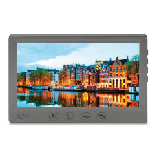 Відеодомофон 7" Light Vision AMSTERDAM FHD Grey для домашнього відеоспостереження з IPS-дисплеєм, записом 1080P та підтримкою до 6 моніторів