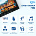 Відеодомофон 7" Light Vision AMSTERDAM для безпеки дому з IPS-дисплеєм 1024x600, записом 1080P, інтеркомом на 6 моніторів, фоторамкою та підтримкою SD карт до 128GB