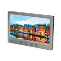 Відеодомофон 7" Light Vision AMSTERDAM FHD Grey для домашнього відеоспостереження з IPS-дисплеєм, записом 1080P та підтримкою до 6 моніторів