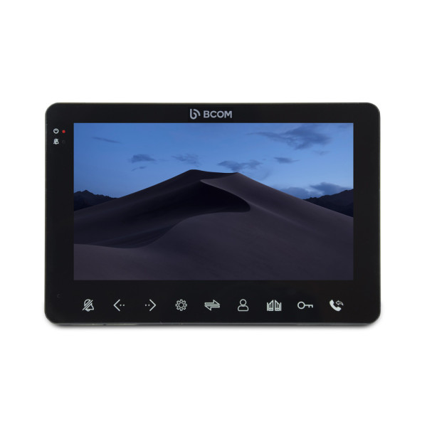 Відеодомофон 7" BCOM BD-780FHD Black з детектором руху і записом відео Відеодомофон 7" BCOM BD-780FHD Black з детектором руху і записом відео