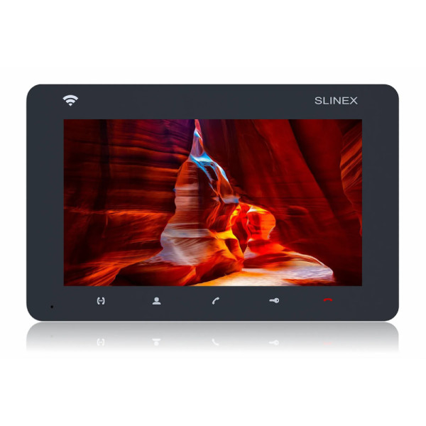 Видеодомофон Slinex SM-07N Cloud (графитовый) с Wi‑Fi, детектором движения и записью видео Видеодомофон Slinex SM-07N Cloud (графитовый) с Wi‑Fi, детектором движения и записью видео
