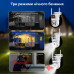 IP PTZ-відеокамера 3Mp+3Mp Light Vision VLC-9130WI/2C для відеоспостереження з WiFi, мікрофоном, ІЧ та LED-підсвічуванням, дальність до 20 м