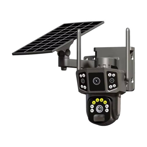 IP PTZ-відеокамера 3Mp+3Mp Light Vision VLC-9230WIA/2C3S для відеоспостереження з WiFi та сонячною панеллю на акумуляторах f=4mm IP PTZ-відеокамера 3Mp+3Mp Light Vision VLC-9230WIA/2C3S для відеоспостереження з WiFi та сонячною панеллю на акумуляторах f=4mm