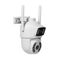 IP PTZ-відеокамера 3Mp+3Mp Light Vision VLC-9130WI/2C для відеоспостереження з WiFi, мікрофоном, ІЧ та LED-підсвічуванням, дальність до 20 м