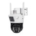 IP PTZ-відеокамера 2Mp Light Vision VLC-9192IG/2C автономна з 4G та сонячною панеллю для відеоспостереження на акумуляторах, з ІЧ та LED підсвічуванням