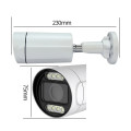 IP камера 4Mp VLC-5268WI з WiFi для відеоспостереження, ІЧ і LED підсвічування, мікрофон, детекція руху, запис на micro SD, Tuya, IP66 IP камера 4Mp VLC-5268WI з WiFi для відеоспостереження, ІЧ і LED підсвічування, мікрофон, детекція руху, запис на micro SD, Tuya, IP66