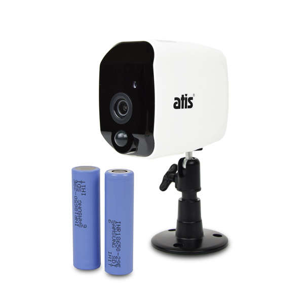 Автономна Wi-Fi IP-відеокамера вулична 2 Мп ATIS AI-142B+Battery для системи відеонагляду Автономна Wi-Fi IP-відеокамера вулична 2 Мп ATIS AI-142B+Battery для системи відеонагляду