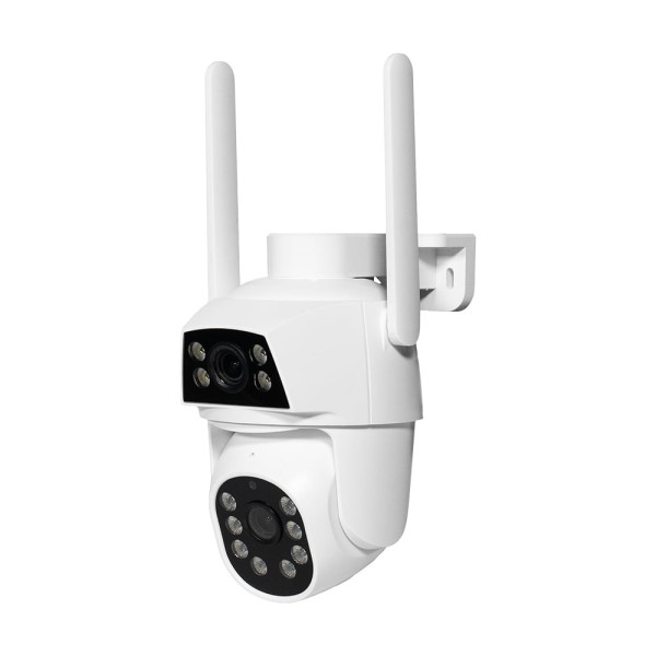 IP PTZ-відеокамера 2Mp+2Mp Light Vision VLC-9192WI/2C для відеоспостереження з WiFi, об'єктив f=3.6mm, ІЧ+LED-підсвічування, мікрофон, PIR-датчик руху IP PTZ-відеокамера 2Mp+2Mp Light Vision VLC-9192WI/2C для відеоспостереження з WiFi, об'єктив f=3.6mm, ІЧ+LED-підсвічування, мікрофон, PIR-датчик руху