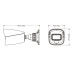IP камера 8Mp TVT TD-9481S4L-C(D/PE/AW2) White f=2.8mm для відеоспостереження з ІЧ та LED-підсвічуванням, вбудованим мікрофоном, кути огляду 106.5°