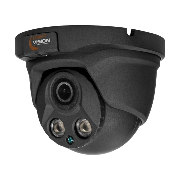 Вулична 2Mp відеокамера Light Vision VLC-8192DZM Graphite з моторизованим об'єктивом f=2.8-12mm для відеоспостереження з ІЧ-підсвічуванням до 40 м та IP66 Вулична 2Mp відеокамера Light Vision VLC-8192DZM Graphite з моторизованим об'єктивом f=2.8-12mm для відеоспостереження з ІЧ-підсвічуванням до 40 м та IP66