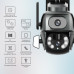 IP PTZ-відеокамера 4Mp (2*2Mp) VLC-9692WI10ZL з WiFi для відеоспостереження, об’єктив 4+8 мм, ІЧ+LED-підсвічування, мікрофон, запис на micro SD, детекція руху