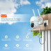 IP PTZ-відеокамера 4Mp VLC-9248WIA з WiFi для відеоспостереження, об'єктив 3.6mm, ІЧ+LED-підсвічування, мікрофон, запис на microSD, клас захисту IP66