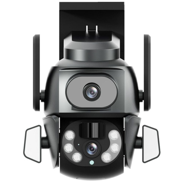 IP PTZ-відеокамера 4Mp (2*2Mp) VLC-9692WI10ZL з WiFi для відеоспостереження, об’єктив 4+8 мм, ІЧ+LED-підсвічування, мікрофон, запис на micro SD, детекція руху IP PTZ-відеокамера 4Mp (2*2Mp) VLC-9692WI10ZL з WiFi для відеоспостереження, об’єктив 4+8 мм, ІЧ+LED-підсвічування, мікрофон, запис на micro SD, детекція руху