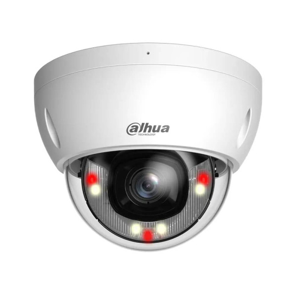 IP-відеокамера 4 Мп Dahua DH-IPC-HDBW2449E-S-IL (2.8 мм) з подвійним підсвічуванням та мікрофоном для системи відеоспостереження з високою деталізацією IP-відеокамера 4 Мп Dahua DH-IPC-HDBW2449E-S-IL (2.8 мм) з подвійним підсвічуванням та мікрофоном для системи відеоспостереження з високою деталізацією