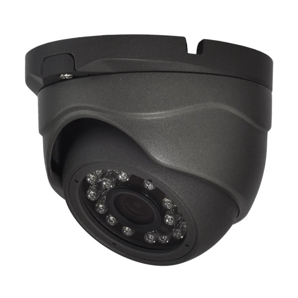 Вулична відеокамера 5Mp Light Vision VLC-4256DM Graphite f=3.6mm для відеоспостереження з ІЧ-підсвічуванням до 20м, вандало- та вологозахищена, IP66