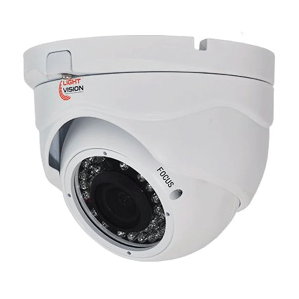 MHD-видеокамера 2Mp VLC-4192DFM White для уличного видеонаблюдения с вариофокальным объективом и ИК-подсветкой в влагозащищенном корпусе IP66