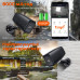 Автономна IP камера 2Mp VLC-04IB Black з WiFi для відеоспостереження на акумуляторах, 1080P, підтримка Tuya, фокусна відстань 3.6 мм