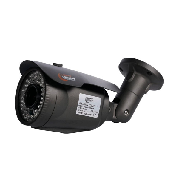 Вулична MHD-відеокамера 2Mp VLC-8192WFM Graphite для відеоспостереження з варіофокальним об'єктивом 2.8-12mm вологозахищена IP66